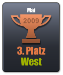 3. Platz West 2009 Mai