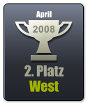 2. Platz West 2008 April